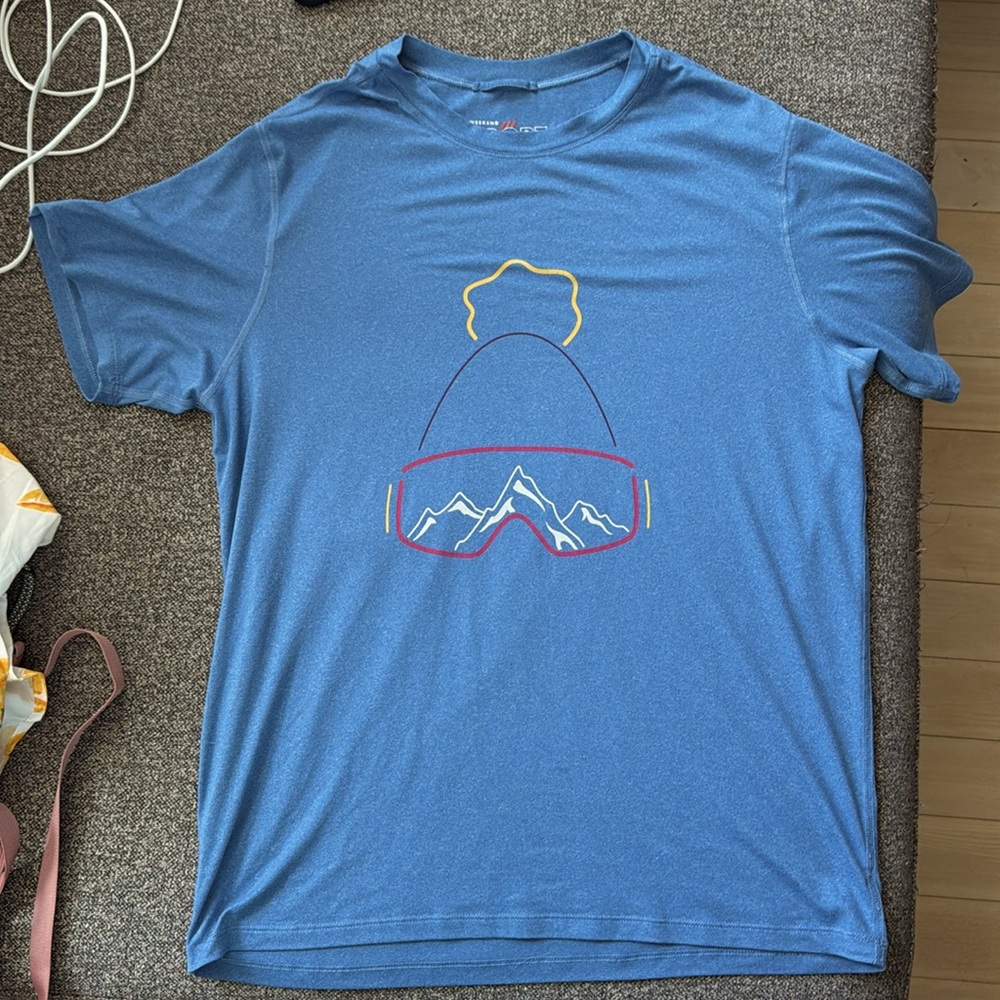 Marine layer weekend sport graphic tee, S